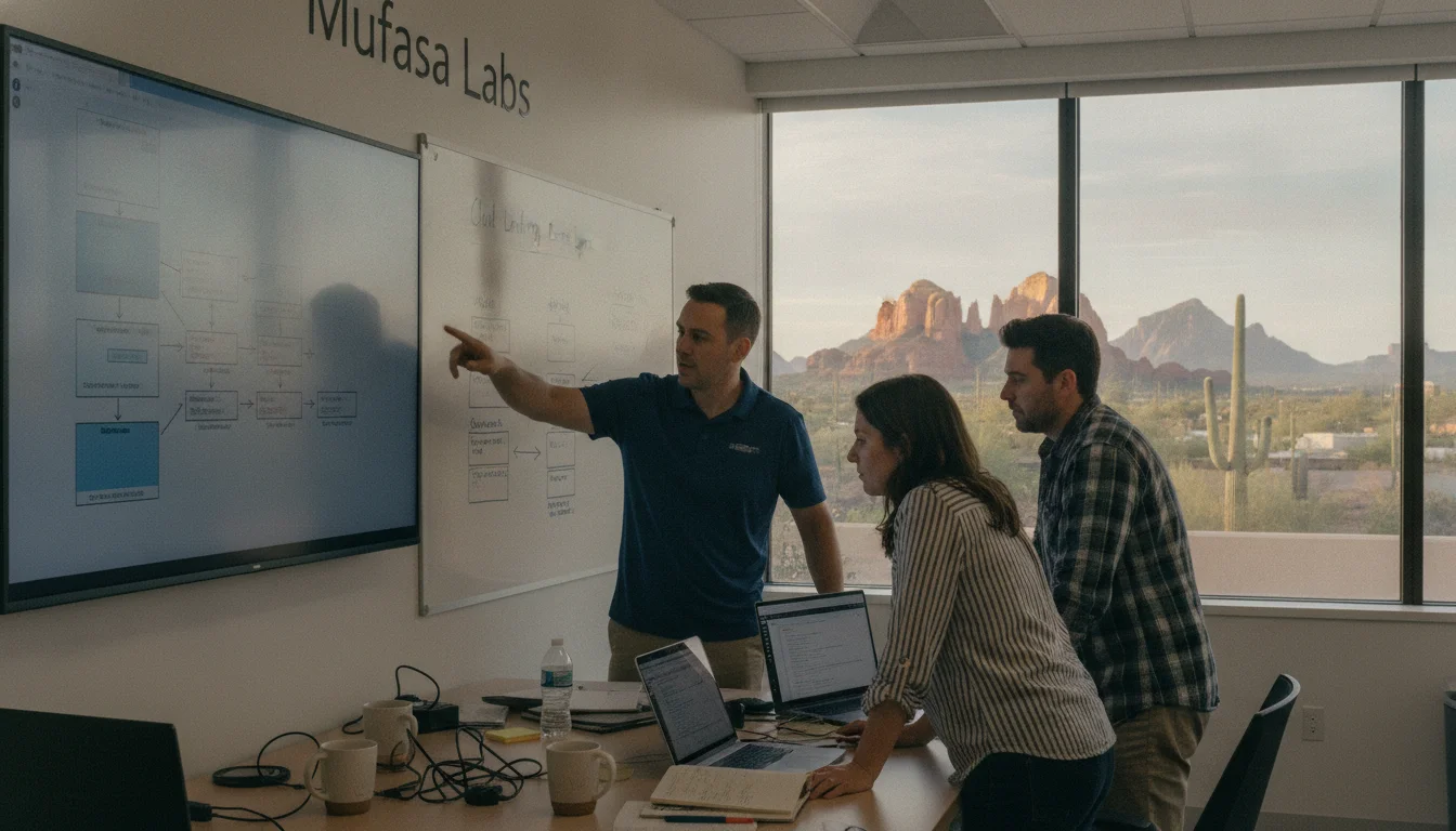 The Mufasa Labs team working on cloud infrastructure & iac