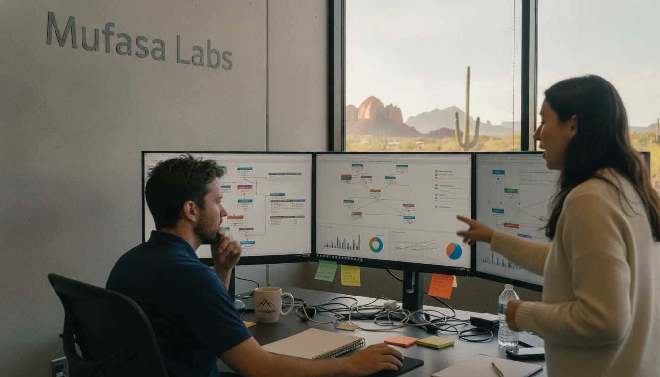 The Mufasa Labs team working on data engineering & pipelines