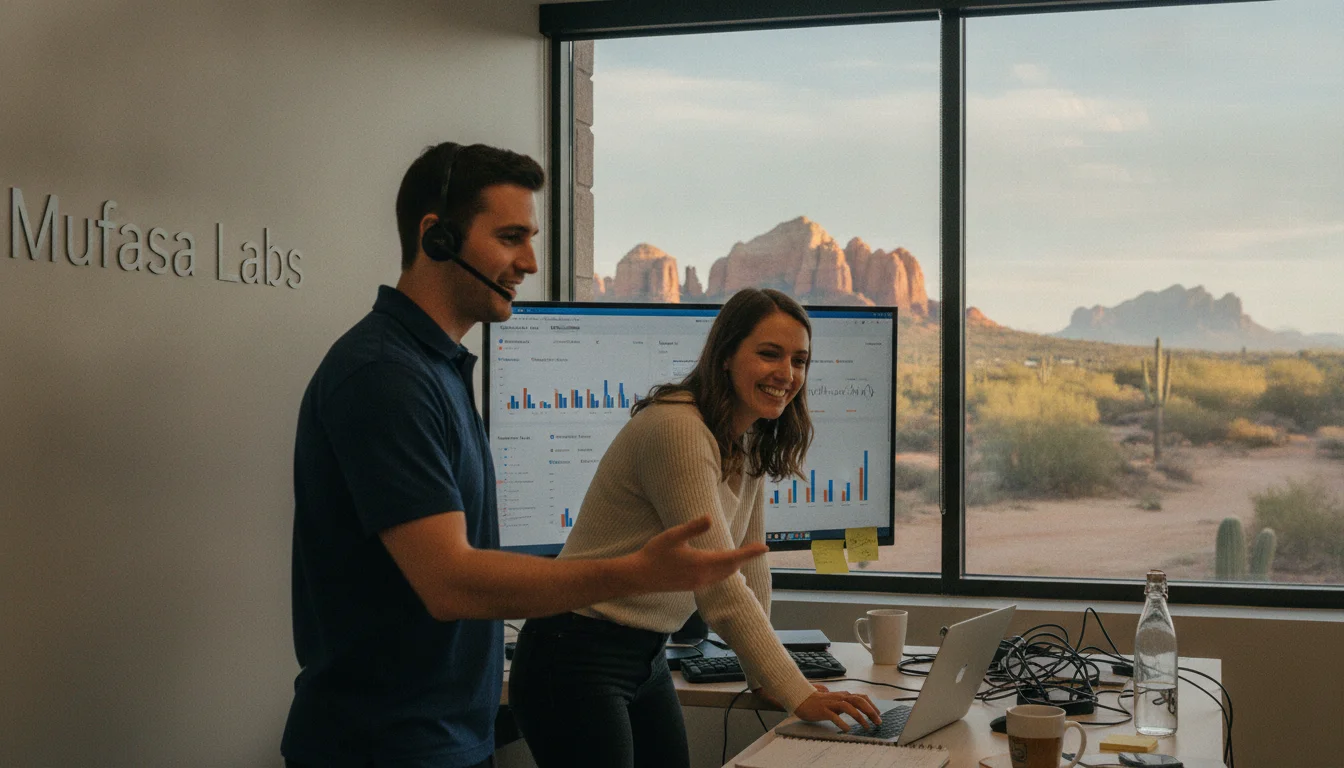 The Mufasa Labs team working on it & employee assistants