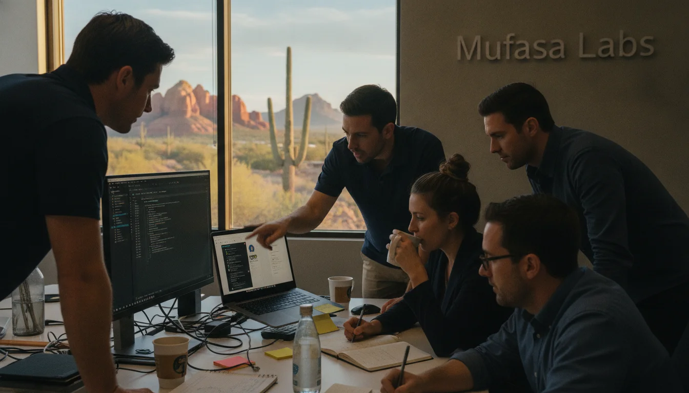 The Mufasa Labs team working on llm integration